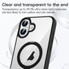 For iPhone 12 High Transparency MagSafe Holder Phone Case(Transparent)