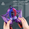 3D Variety Geometry Alien Magic Cube Magnetic Logic Thinking Children Educational Toys(Magic Purple)