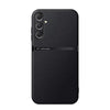 For Samsung Galaxy S24 FE 5G Litchi Leather Magnetic Full Coverage Shockproof Phone Case(Black)