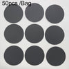 50pcs /Bag Strong Self-adhesive Leather Repair Sticker Sofa Car Seat Hole PU Leather Patch(Black)