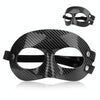 Upper Half Face Basketball Crash Protective Nose Mask Breathable Face Protection Mask(Black Large Eyes)