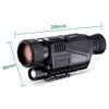 HTK-90 HD Night Vision Monocular Telescope, Support Photography / Video / SD Card