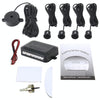 Auto Electromagnetic Back-Up Parking 4 x Sensors, Detecting Distance: 0.3-3m(Black)