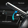 Car Dual-turbo Air Outlet Magnetic Mobile Phone Holder with Aromatherapy (Blue)