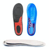 1 Pair Military Training Shock Resistance Sports Insoles Soft and Comfortable Stretch Thick Insoles, Size: L(43-46 Yards)(Blue)