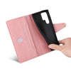 For Samsung Galaxy S25 Ultra 5G Rivet Buckle 9 Cards Three Fold Leather Phone Case(Rose Gold)