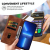 For iPhone XS Max Lace Floral Embossed Magnetic Buckle Leather Phone Case(Brown)