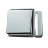 All-metal Aircraft Buckle Safety Belt Accessories(Square)