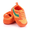 D2540 Autumn And Winter Soft Soled Walking Shoes Baby Shoes For 0-1 Years Old, Size: 12cm(Orange)