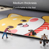 40 x 60cm+40 x 120cm 2pcs / Set Household Kitchen Oil-Absorbing Cartoon Pad Bathroom Non-Slip Quick-Drying Mat(Lucky Baby)
