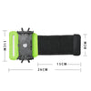 Rotatable Sports Cell Phone Bag Outdoor Portable Cell Phone Armband For 4.5-7inch Phones (Black)