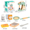 KABI Children Simulation Wooden Pretend Play Toy Kindergarten Parent-Child Interactive Toy, Style: Blender