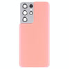 Samsung S21 Ultra 5G Back Cover with Lens Cover - Pink