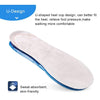1 Pair Military Training Shock Resistance Sports Insoles Soft and Comfortable Stretch Thick Insoles, Size: L(43-46 Yards)(Black)