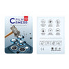 100pcs /Pack Luggage Shape Packaging Box PVC Transparent Package Box For Watch Case Lens Film, Spec: 4