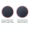 Electric Foot Grinder Calluses Dead Skin Remover With 60pcs Replaceable Sandpaper Discs US Plug(Pink)