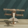 Aircraft 3D Wooden Puzzle Toy DIY Handmade Ornaments