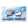 2 PCS SY-089A 360 Degree Rotatable Two Side Assistant Mirror for Auto Car