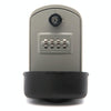 Wall Mounted Key Safe Box - Double Lock, Grey