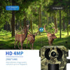 ESCAM QF380 4MP Network Solar PIR Alert Smart Wildlife Hunting Camera, 4G:AU Version(Camouflage)