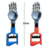 Robot Claw Hand Grabbing Stick Kids Wrist Strengthen Toy(Gray Blue)