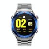WS-20 1.43 inch IP67 Sport Smart Watch Support Bluetooth Call / Sleep / Blood Oxygen / Heart Rate / Blood Pressure Health Monitor, Steel Strap(Silver)