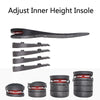 032 Adjust Inner Height Insole Free Size Cutable Insole, Colour: Black 3 Layers (about 5.5cm)