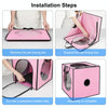 FUNADD Pet Drying Box, Pink, For Cats & Small Dogs (Up to 5kg)