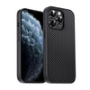 For iPhone 11 Pro Pita Series TPU + PC Texture Phone Case(Black)