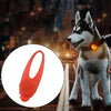 LED Dog Collar Light - Red - Safety Pendant