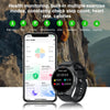 LEMFO GTS4/LT09 1.5 inch IP67 Fitness Wellness Smart Watch Support Bluetooth Call / Sleep / Blood Oxygen / Heart Rate Health Monitor, Steel Strap(Silver)