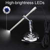Teslong MS100 200X Magnification Adjustable Focus USB Microscope Phone And Computer HD Electronic Microscope