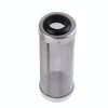 Aquarium Filter Inlet Guard, 12mm, Stainless Steel, Black