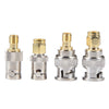 BNC to SMA Adapter 4-Pack | RF Coaxial Connector Kit