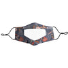 Anti-Fog Lip Language Face Shield For The Deaf And Mute Solid Color Printing Face Shield(Printing B)