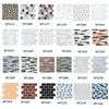3D Crystal Epoxy Self-Adhesive Wall Sticker Bathroom Simulation Tile Sticker(MT1013)