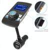 Car Bluetooth Receiver Free Call Call Display FM Transmitter Dual USB Car Charger
