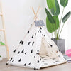 Foldable Pet Tent, Small 40x40x50cm, Breathable Canvas & Pine