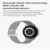 DT4 1.36 inch Steel Watchband Color Screen Smart Watch(Black)