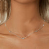 S925 Sterling Silver Platinum-plated Butterfly Female Clavicle Chain(BSN376)