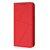 For Samsung Galaxy M16 5G / F16 5G Strong Magnetic Frosted Flip Leather Phone Case(Red)