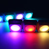 Remote Control Night Light LED Bedside Cabinet RGB Colorful Pat Light(2 Remote Controls + 6 Lights)