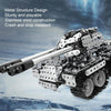 952pcs Remote Control Tank 3D Metal Model Precision Mechanical Assembly Tank Assembly High Difficulty Toys