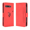 For Asus ROG Phone 3 ZS661KS Wallet Style Skin Feel Calf Pattern Leather Case with Separate Card Slot(Red)
