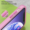For iPhone 12 MagSafe Frosted Translucent TPU + PC Full Coverage Phone Case(Pink)
