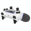 Wireless Bluetooth Rubberized Gamepad For PS4(White Green)