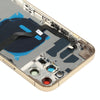 iPhone 12 Pro Max Gold Back Cover Assembly w/Wireless Charging