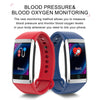 TD19 1.14 inches IPS Screen Smart Bracelet IP67 Waterproof, Support Call Reminder / Heart Rate Monitoring / Blood Pressure Monitoring / Sleep Monitoring /  Remote Camera (Red)