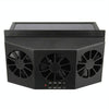 Solar Car Radiator Energy Saving Environmental Protection Detoxification Deodorization Radiator(Black)