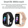 X4 1.14 inch HD Screen Bluetooth Earphone Smart Bracelet, Support Sleep Monitoring / Body Temperature Monitoring / Heart Rate Monitoring(Rose Gold)
